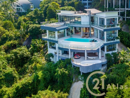 6 Bedrooms Luxury Modern Style Villa With Garden - Chaweng Noi, Koh Samui