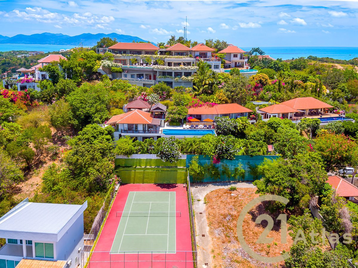 Sea View Luxury 5 Bedrooms Villa + Sea View 917 m² land plot - North-East Of Koh Samui - Choeng Mon