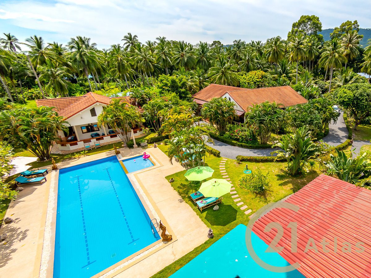 Magnifique Resort Situé Sur Un Terrain de 3250 m²- Sud de Koh Samui - Bang Kao