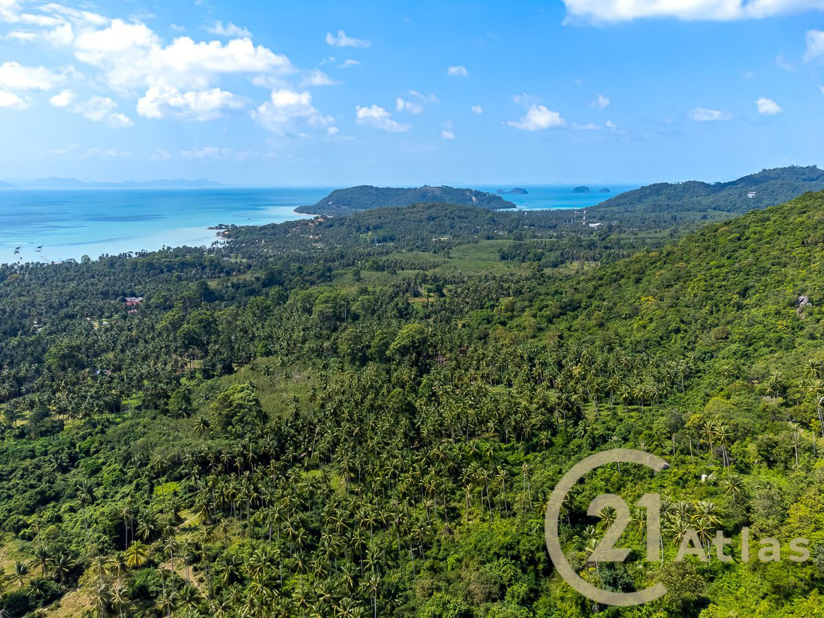 Land Plot of 6876 m² with Sea View for Sale - Taling Ngam
