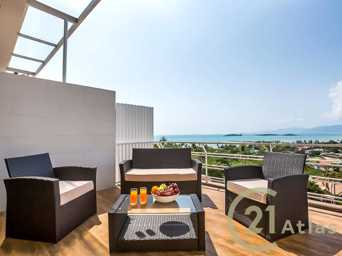 1 Bedroom Sea View Apartment Part of a High-End Condominium - Plai Laem