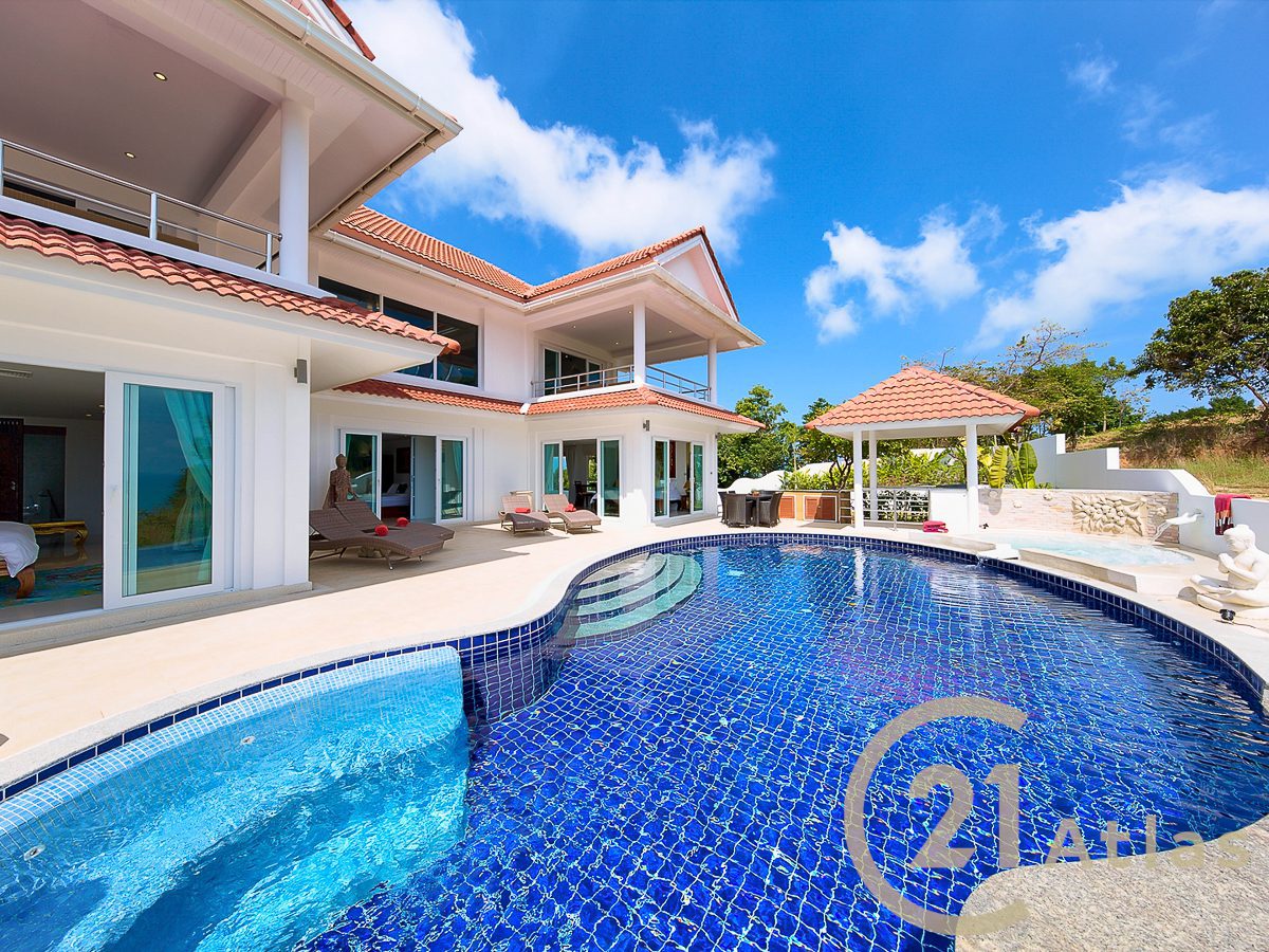 6 Bedrooms Luxury Villa With Sea View Near The Beach - Choeng Mon, Koh Samui