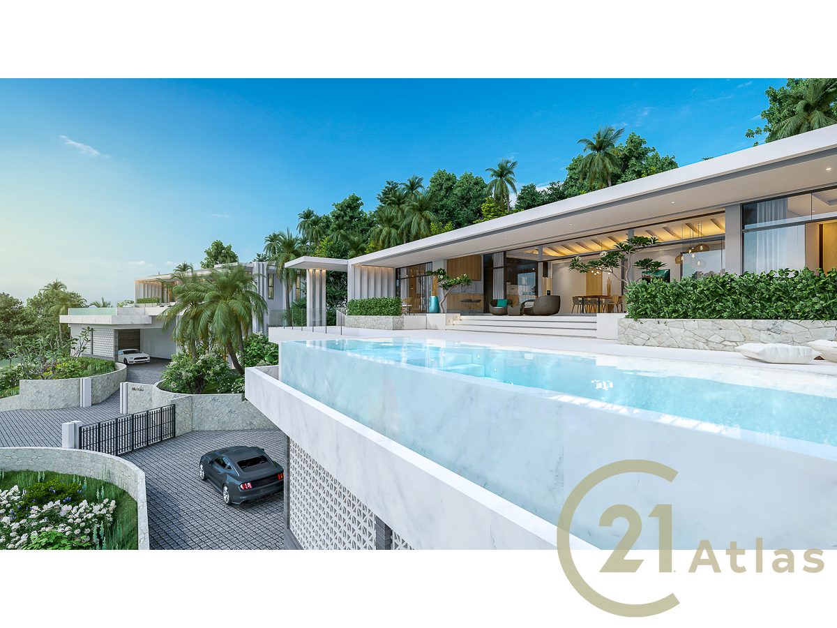 New Development - Luxury 4 Bedroom Sea View Pool Villa - Bang Por