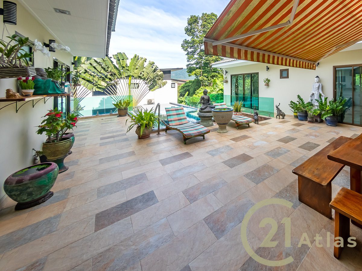 4 bedroom U-shaped pool villa - Lamai