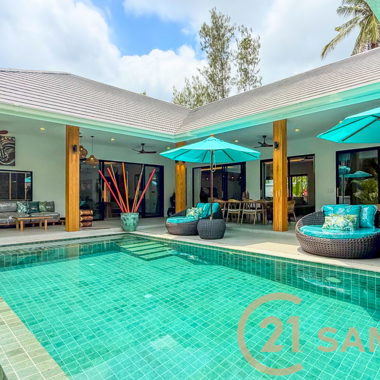 3-Bedroom Villa With Private Pool For Sale In Lamai, Koh Samui, Thailand
