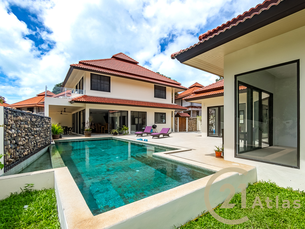 Two Villas With Swimming Pool For Sale On A Fenced Plot - Plai Laem, Koh Samui